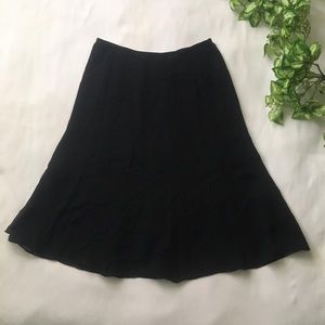 Vintage 100% Silk A Line Skirt